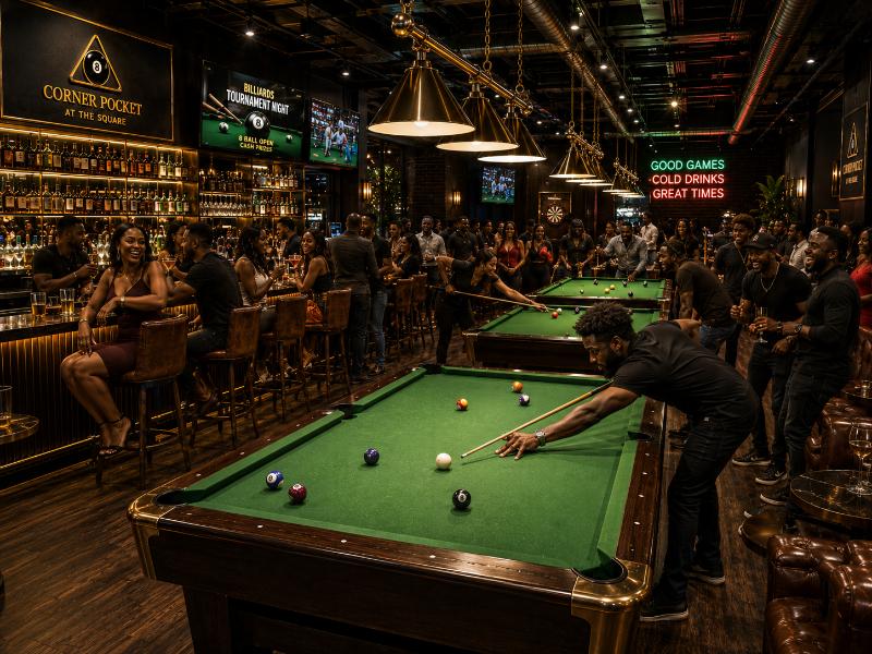 Ladies night at Corner Pocket