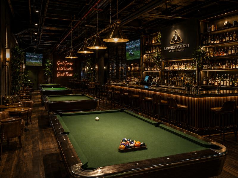 Birthday celebration at Corner Pocket