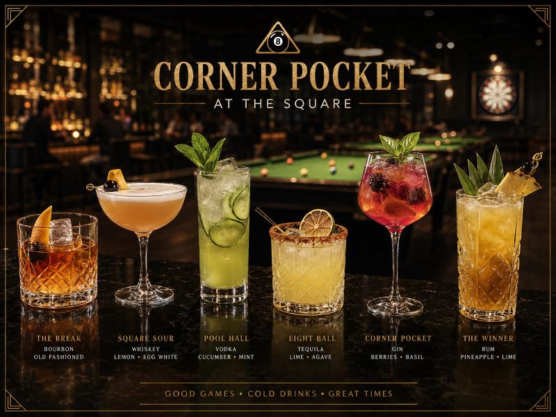 Birthday celebration at Corner Pocket