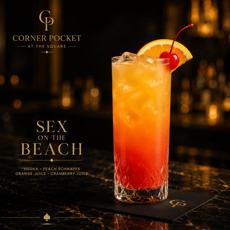 Sex on the Beach cocktail