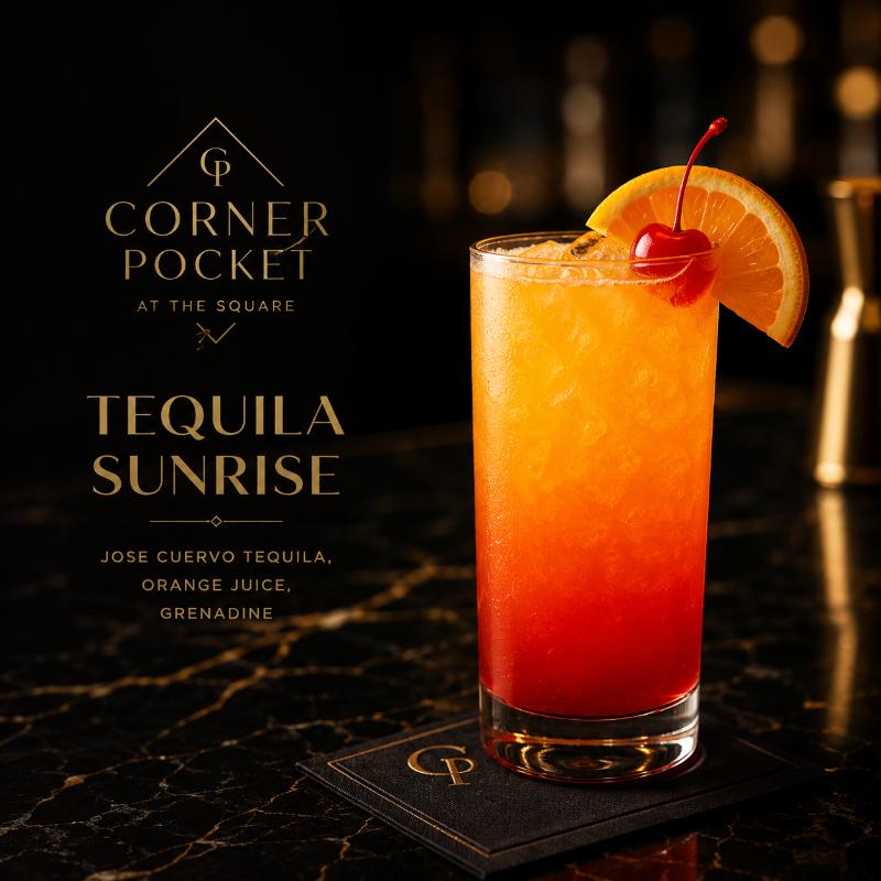 Tequila Sunrise cocktail